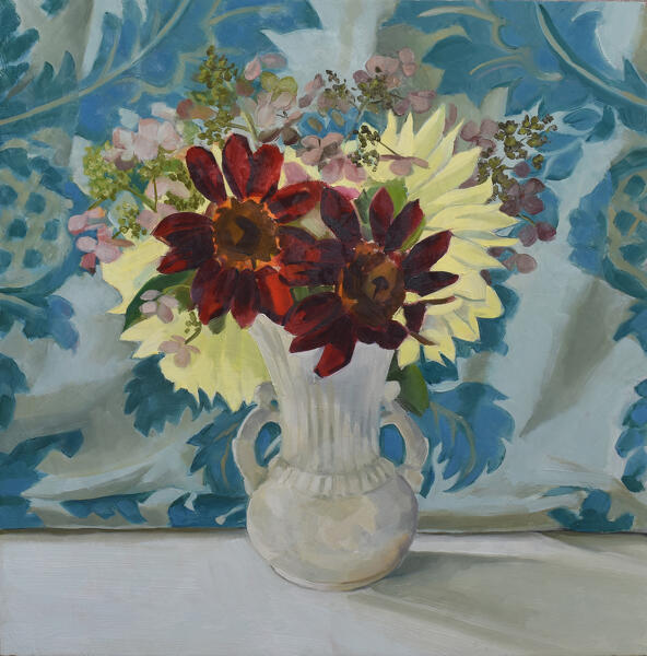 Sunflowers and Dahlias